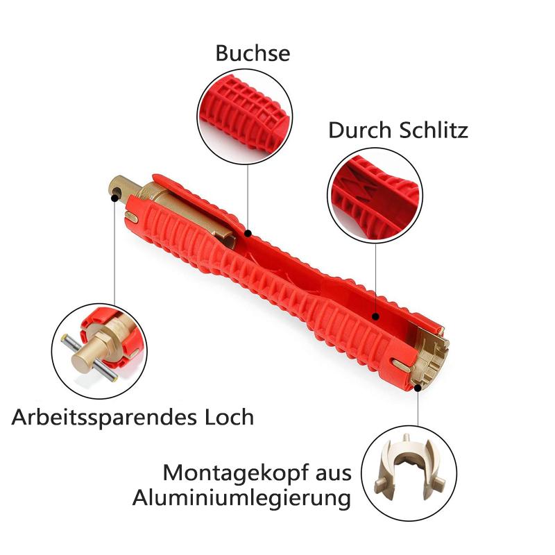 Nettjade™ Multifunktion Rohrschlüssel ,Werkzeug Für Badezimmer