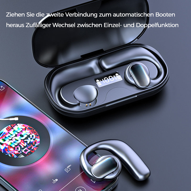 Drahtloses Bluetooth-Headset mit Knochenleitung