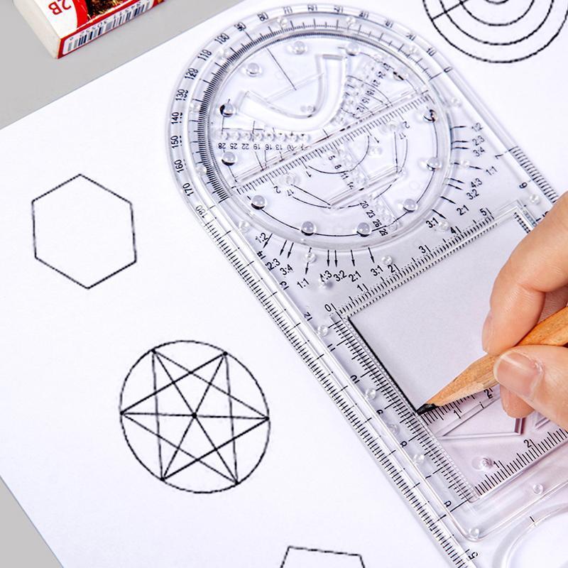 Nettjade™Multifunktionales Mathematisches Lineal