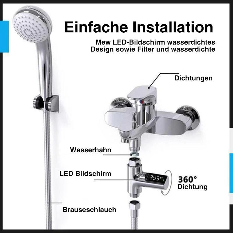 Nettjade™  Neuer Typ Duschthermometer