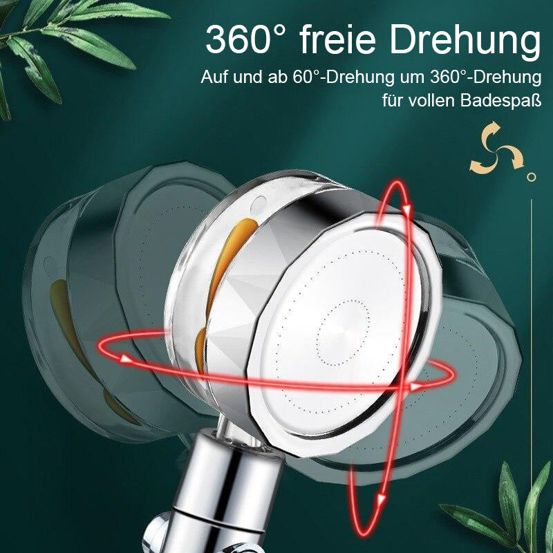 Nettjade™  Wassersparende 360° rotierende Hochdruckdusche