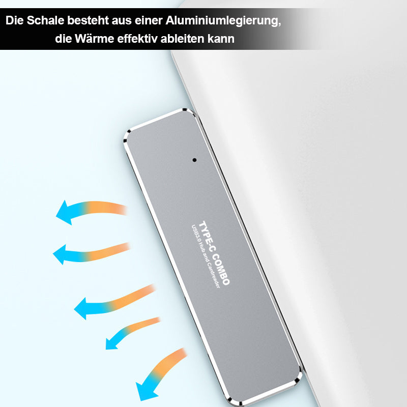 Multifunktionale Dockingstation Aus Aluminiumlegierung